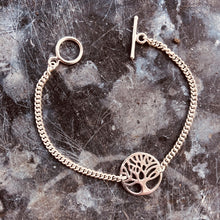 Load image into Gallery viewer, Tree of Life Silver Bracelet
