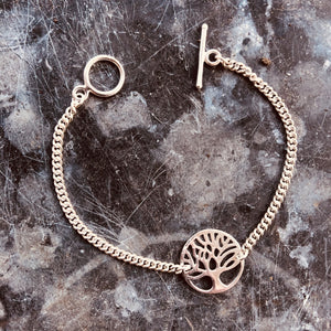 Tree of Life Silver Bracelet