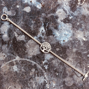 Tree of Life Silver Bracelet